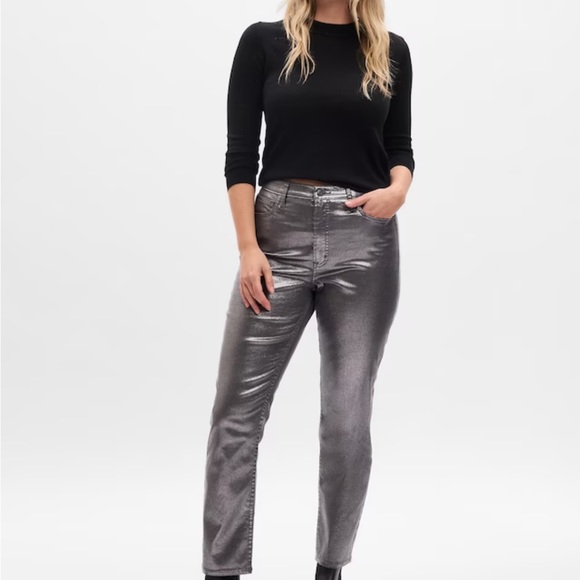GAP Denim - NWOT Gap Silver metallic jeans size 30